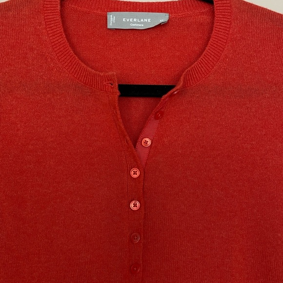 Everlane cashmere Henley sweater - Picture 5 of 6